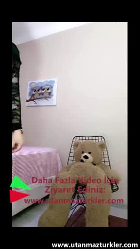 Türbanlı Ayıcıkla Surtme Ifsa