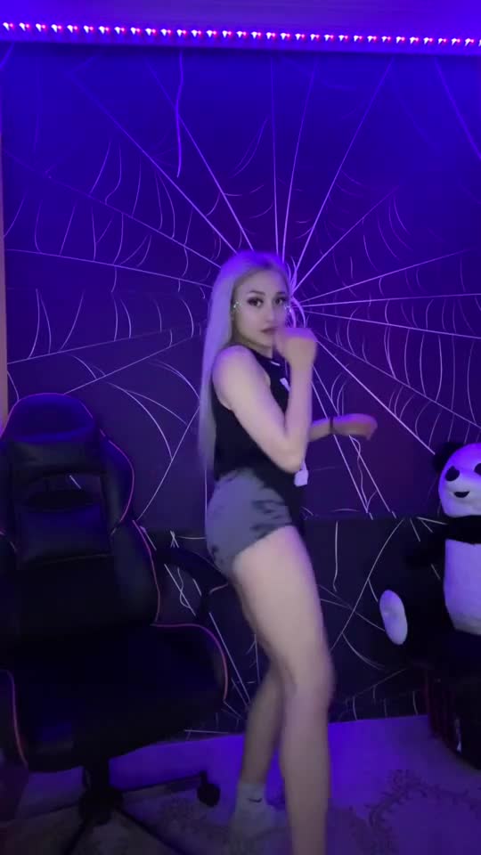 Twerk Örümcek Gri Şort Kalça Costurma