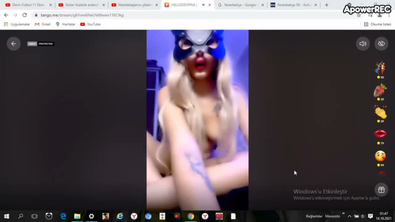 HelloDespina ifsa maskeli yayında anlatıyor