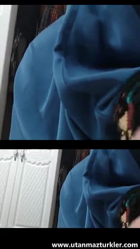 Türbanlı Tango Memeleri Açıp Parmaklıyor